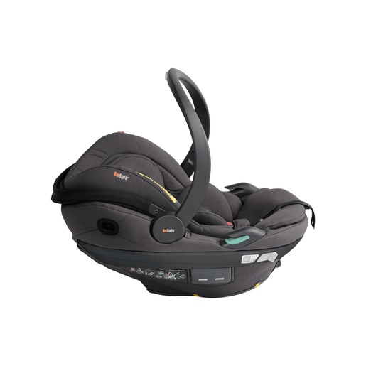 BeSafe autosjedalica Go Beyond2, 0-13 kg (40-87 cm), Dark Grey Mélange