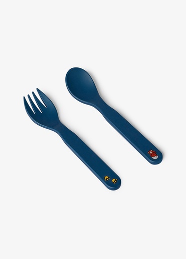 Citron set posuđa od bio materijala, Blue Dino