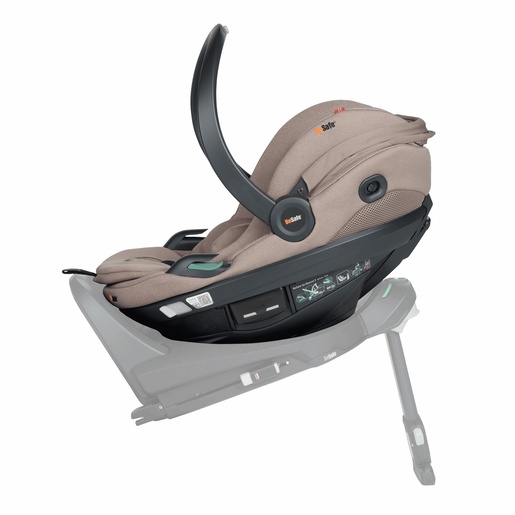 BeSafe autosjedalica Go Beyond2, 0-13 kg (40-87 cm), Dark Sand Soft Breeze