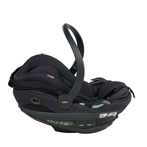 BeSafe autosjedalica Go Beyond2, 0-13 kg (40-87 cm), Black Soft Breeze