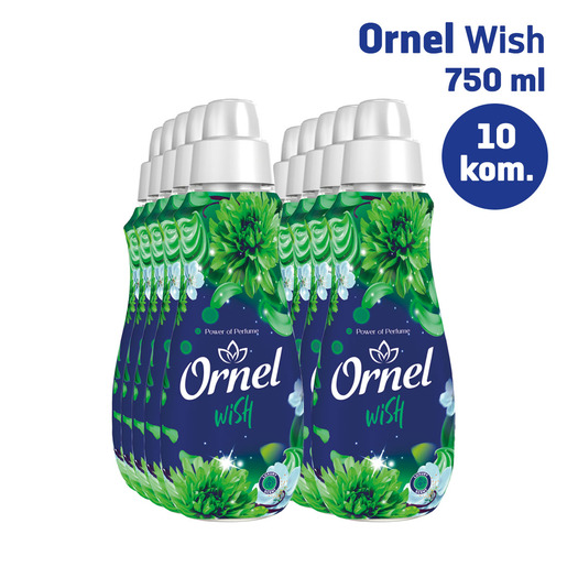 ORNEL omekšivač za rublje Wish 750 ml, 10 komada