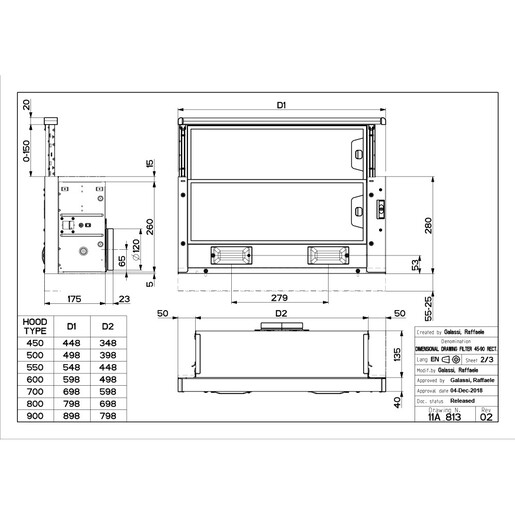 Faber napa Flexa NG BK A60