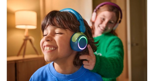 Philips dječje bežične on-ear slušalice TAK4200MP, ljubičaste