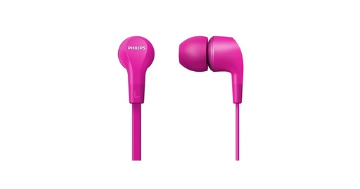 Philips žične in-ear slušalice TAE1105PK, roze