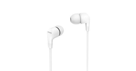 Philips žične in-ear slušalice TAE1105WT, bijele