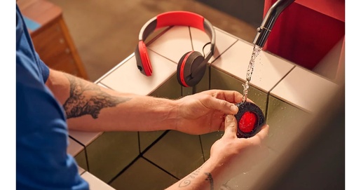 Philips solarne bežične on-ear slušalice TAA6219BK, crne