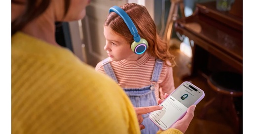 Philips dječje bežične on-ear slušalice TAK4200CT, tirkizne