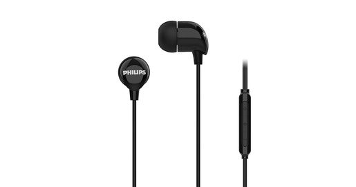 Philips žične in-ear slušalice USB-C TAE2146BK, crne