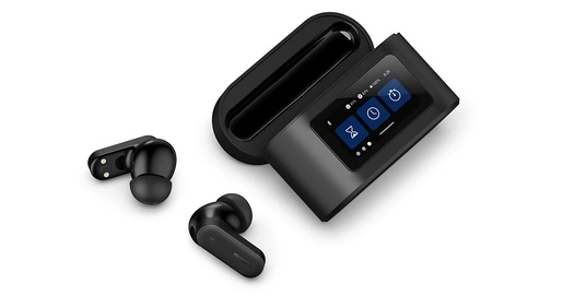 Philips bežične in-ear slušalice TAT6000BK, crne