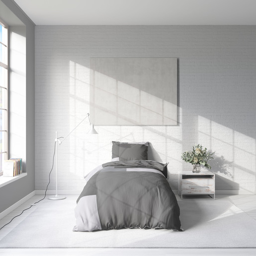 Essenza Sleep posteljina Young 2/1, 140x200 cm, sive kocke