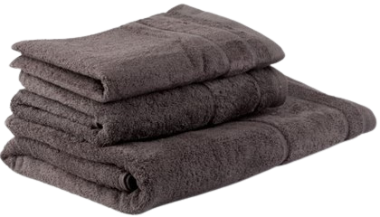 Essenza Bath ručnik Velur, 50x100 cm, tamno sivi