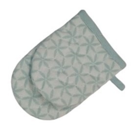 Essenza Cook rukavica za kuhinju, 13x19 cm, mint cvijeće