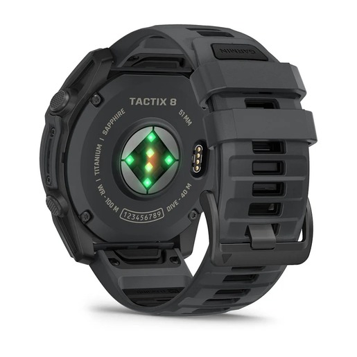 Garmin Tactix 8 Cerakote AMOLED, 51mm, safirno staklo, 010-04553-01, Slate Gray, pametni sat