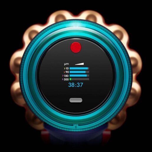 Dyson štapni usisavač Gen5detect Absolute Prussian Blue/Bright Copper