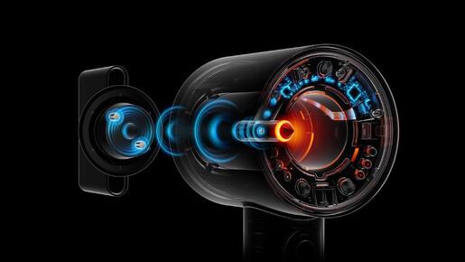 Dyson sušilo za kosu Supersonic Nural HD16, Red Velvet/Gold Curly+Coily Limited Edition