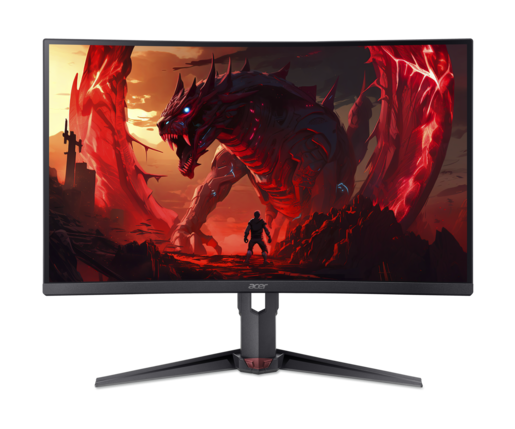 Acer Nitro XZ323QUZ1bmiiprx, UM.HX3EE.105, 31.5" QHD VA, 280Hz, 5ms, 2x HDMI, DisplayPort, zvučnici, Pivot, zakrivljeni, monitor