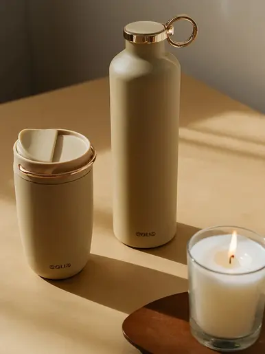 EQUA, termo boca od nehrđajućeg čelika, Butter, BPA free, 680ml