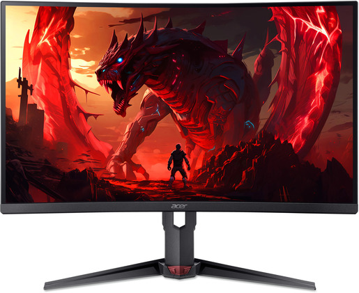 Acer Nitro XZ273UP2bmiiphx, UM.HX3EE.207, 27" WQHD VA, 180Hz, 2ms, 2x HDMI, DisplayPort, zvučnici, zakrivljeni, monitor