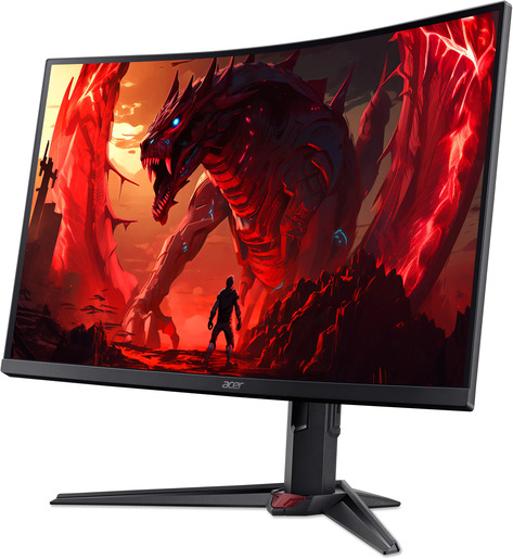 Acer Nitro XZ273UP2bmiiphx, UM.HX3EE.207, 27" WQHD VA, 180Hz, 2ms, 2x HDMI, DisplayPort, zvučnici, zakrivljeni, monitor
