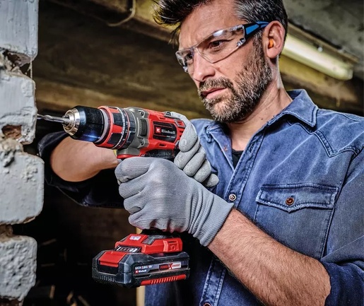 EINHELL Professional aku udarna bušilica u setu TP-CD 18/60 Li-i BL + 1x2,0 Ah