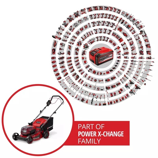 EINHELL akumulatorska samohodna kosilica u setu GC-CM 36/46 S Li BL + 2x 4.0Ah