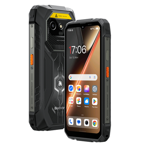 Blackview Rock 1 Pro 8GB/256GB, crni, 2D skener, mobitel