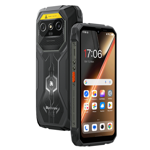 Blackview Rock 1 Pro 8GB/256GB, crni, 2D skener, mobitel