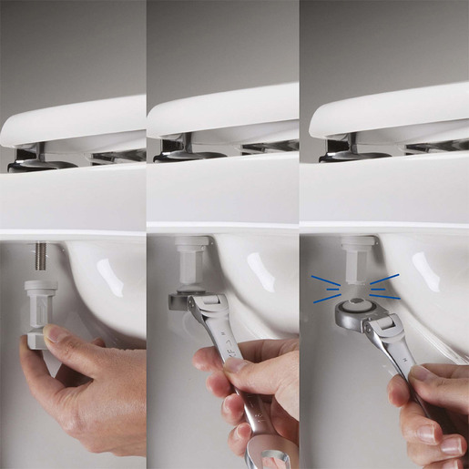 BEMIS WC daska Napoli STX Ruf White