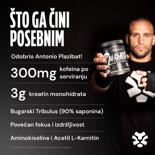 POLLEOsport Cre-Amino, 300 g Cola Lemone