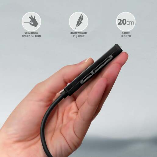 Axagon adapter za disk HDD 2.5" > USB3.2, crna