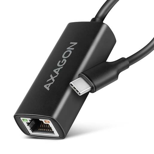 Axagon ADE-ARC adapter, USB-A 3.2 > Gigabit Ethernet 10/100/1000Mbit