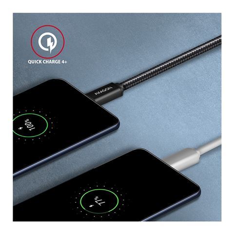 Axagon BUCM3-AM15AB kabel, USB-C na USB-A 3.2 Gen1, 1.5m, crna