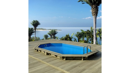 Drveni bazen NEMO 4,3x3 - V.1,18 m - sidrenje šarafanjem