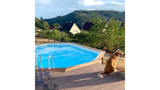 Drveni bazen NEMO 7,3x3,97 - V.1,45 m - sidrenje betoniranjem