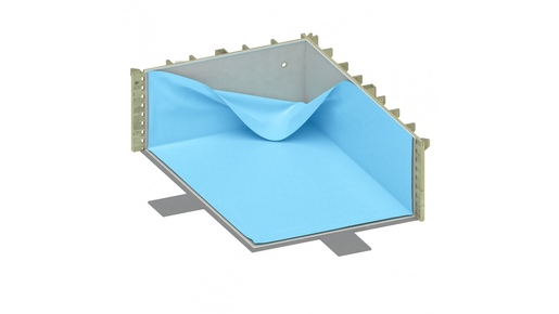 Drveni bazen NEMO 7,3x3,97 - V.1,45 m - metalni okvir