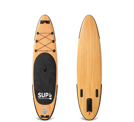 Tripmates Solo SUP daska za 1 odraslu osobu, 315 x 76 x 15 cm, nosivost 160 kg, dekor drveta boja