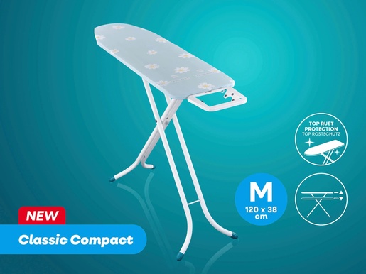 Leifheit Classic M Compact daska za glačanje, 120 x 38 cm