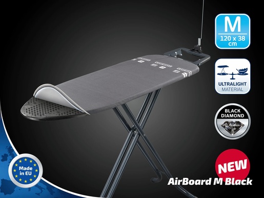 Leifheit Air Board M Black daska za glačanje, 120 x 38 cm