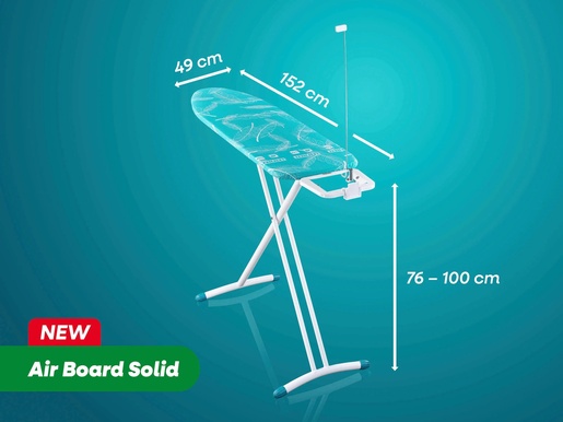 Leifheit Air Board M Solid daska za glačanje, 120 x 38 cm