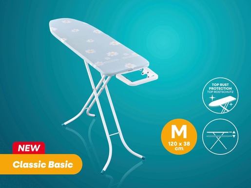 Leifheit Classic M Basic daska za glačanje, 120 x 38 cm