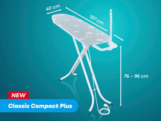 Leifheit Classic M Compact Plus daska za glačanje, 120 x 38 cm