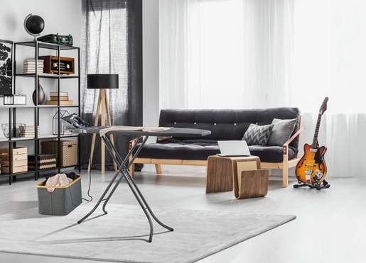 Leifheit Classic M Black daska za glačanje, 120 x 38 cm