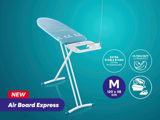 Leifheit Air Board Express M Solid daska za glačanje, 120 x 38 cm