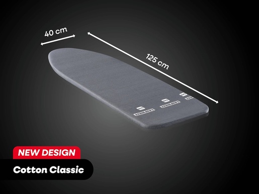 Leifheit Cotton Classic S/M Black navlaka za dasku za glačanje