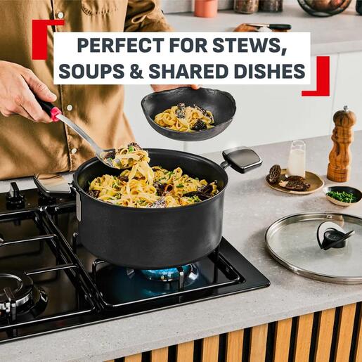 Tefal Excellence+ duboka posuda s poklopcem 24 cm