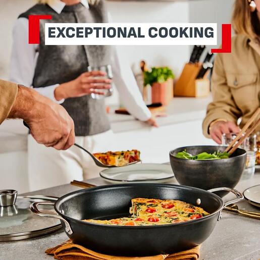 Tefal Excellence+ tava s poklopcem 24 cm