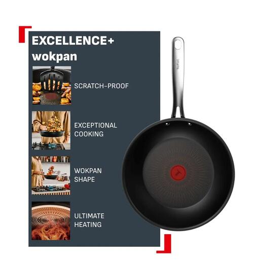 Tefal Excellence+ tava za wok 28 cm