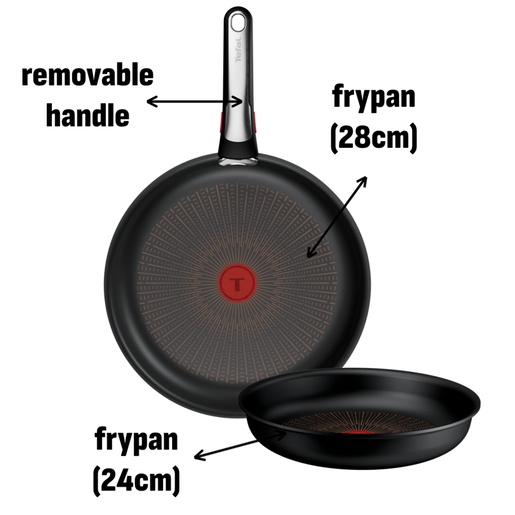 Tefal Excellence+ set posuđa, 13kom