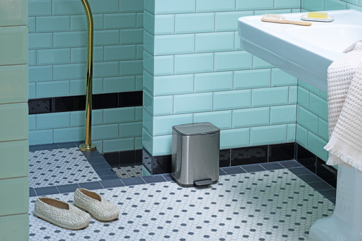 Brabantia Bo kanta s pedalom, 4 l, mat čelik