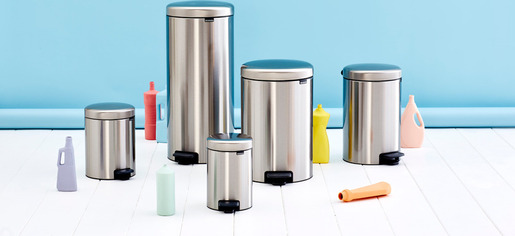 Brabantia NewIcon kanta s pedalom, 12 l, mat čelik